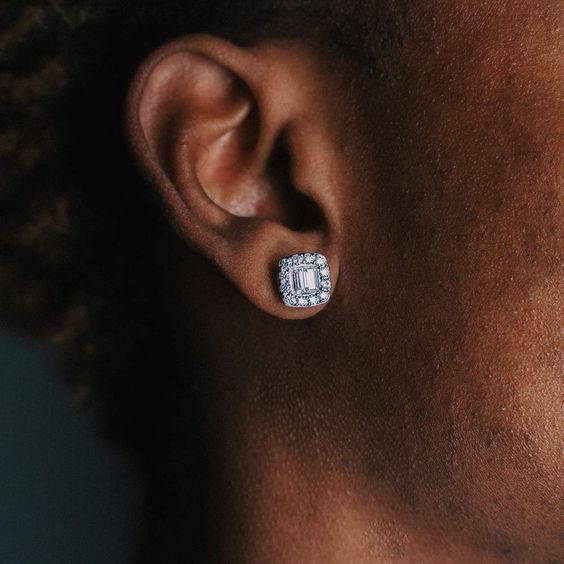 MEN DIAMOND EARRINGS