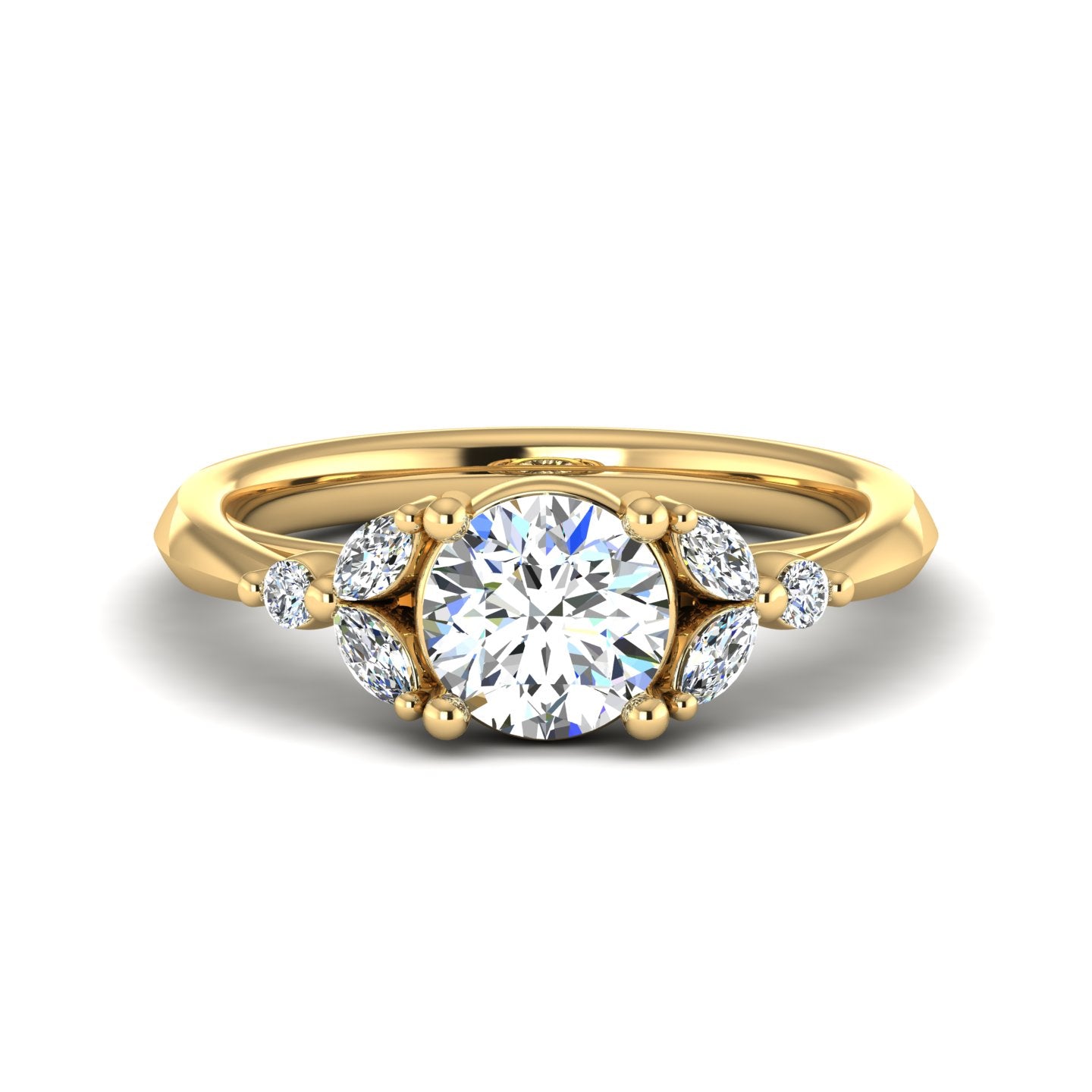 Geranium Engagement Ring