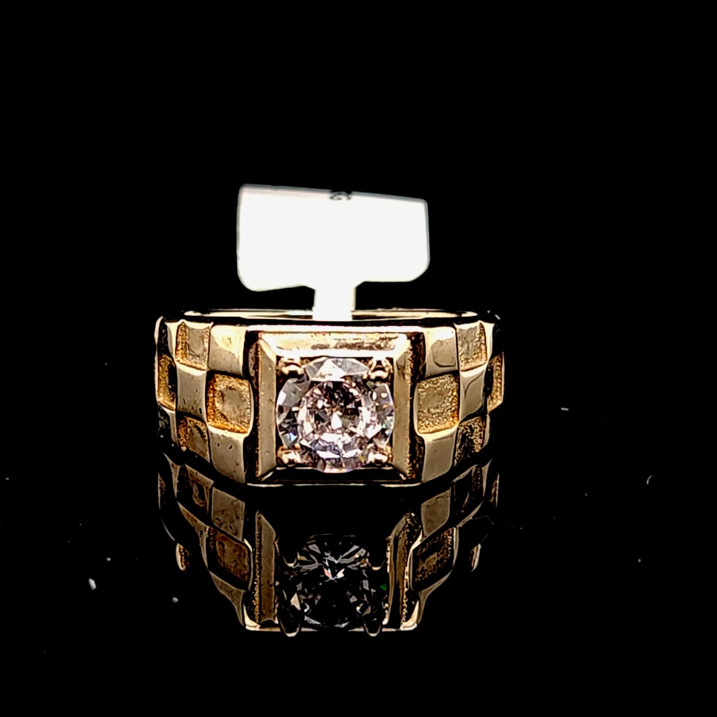 CZ SILVER RING