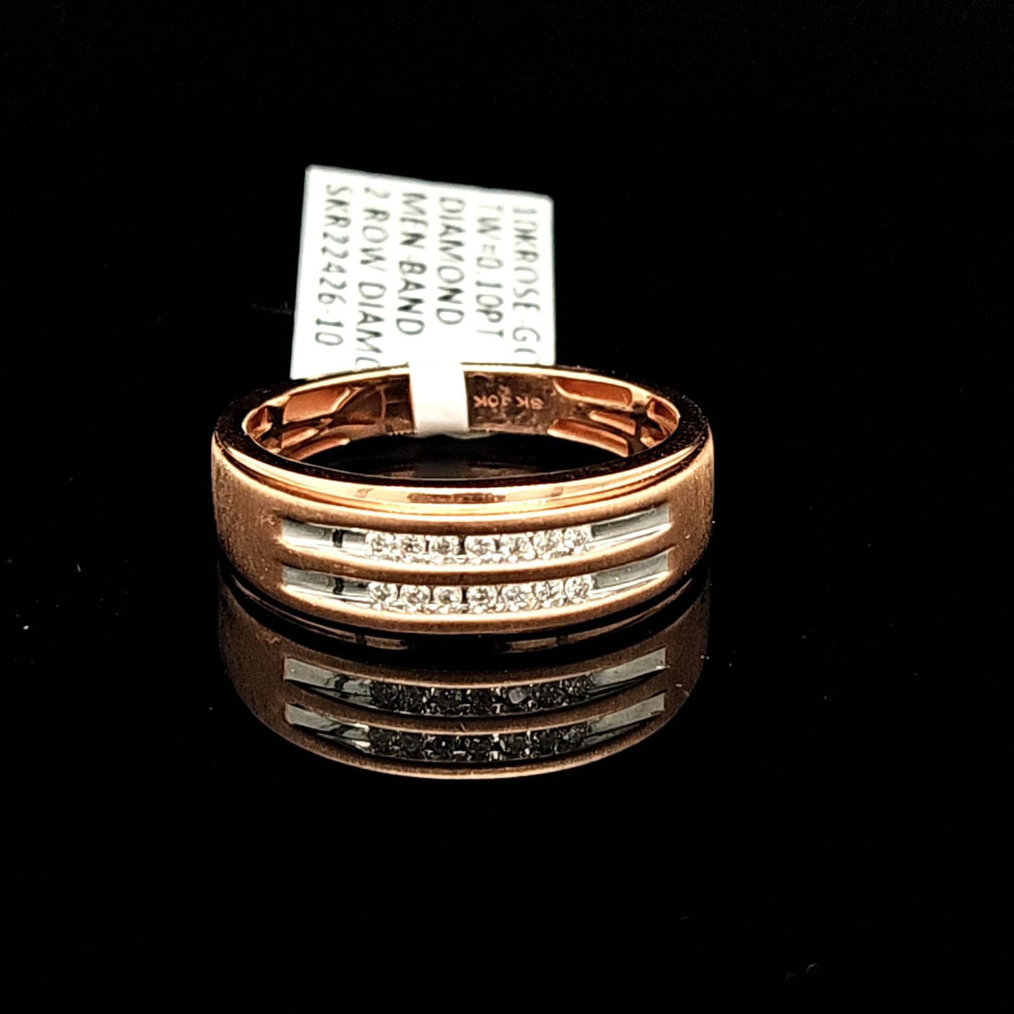 2 ROW DIAMOND RING