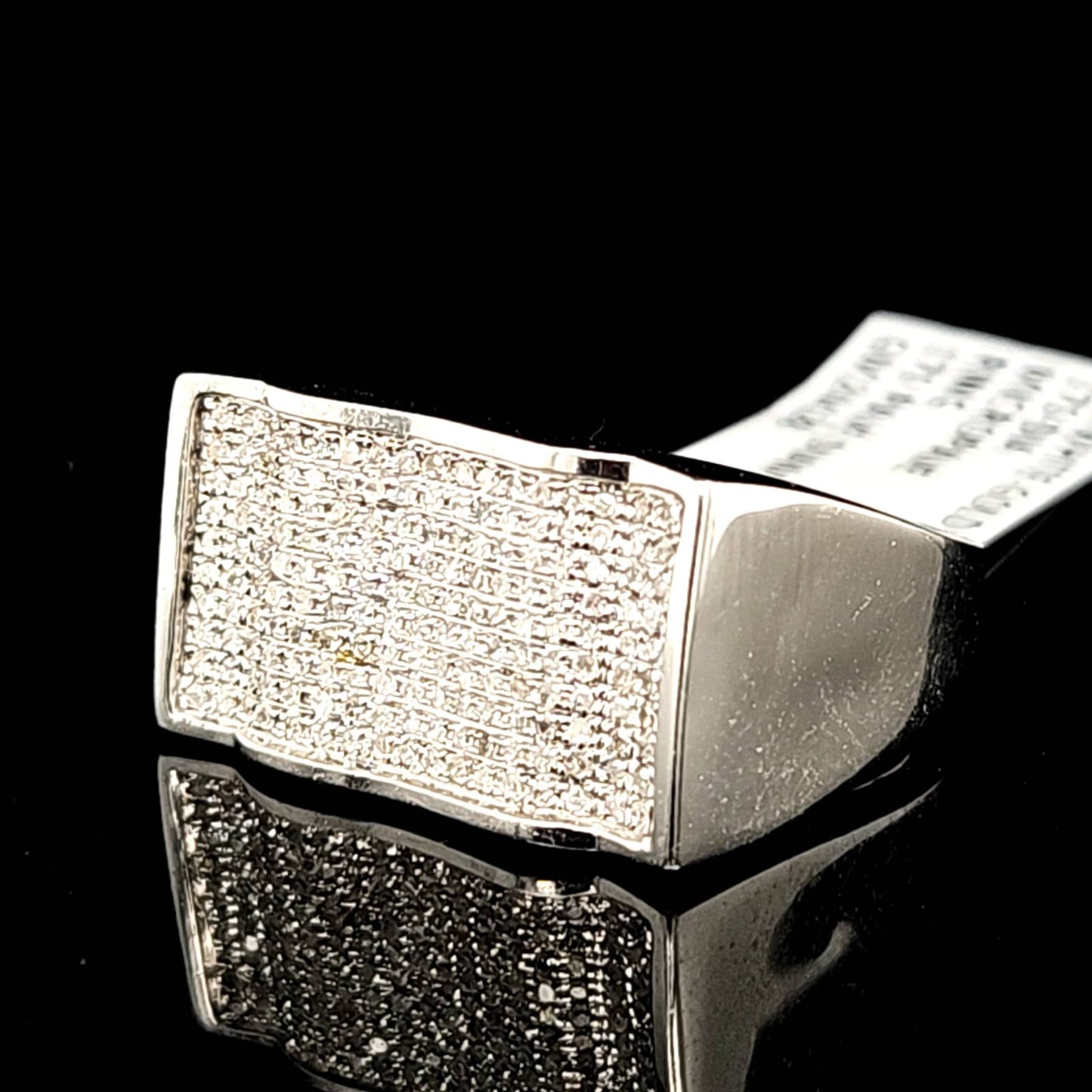 MICRO PAVE DIAMOND RING