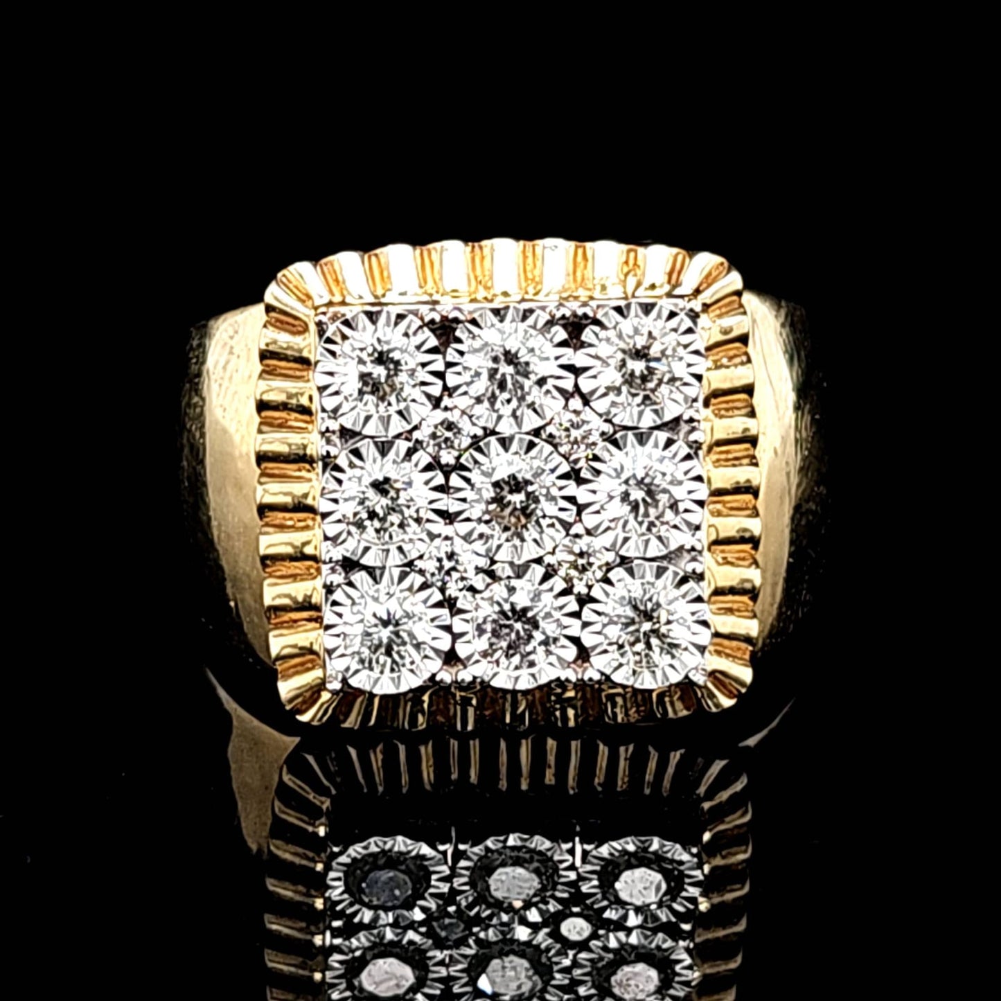 ILLUSION SETTING DIAMOND RING