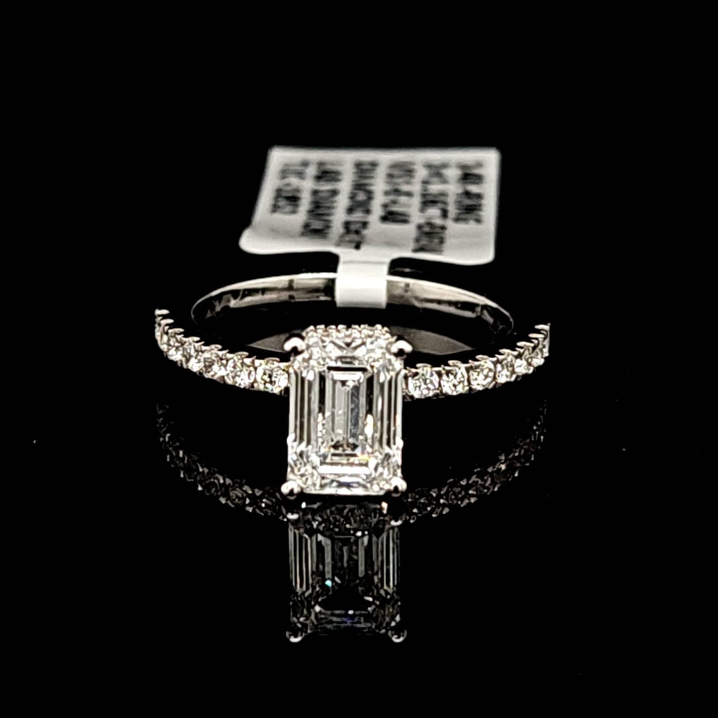 EMERALRD ENGAGEMENT RING