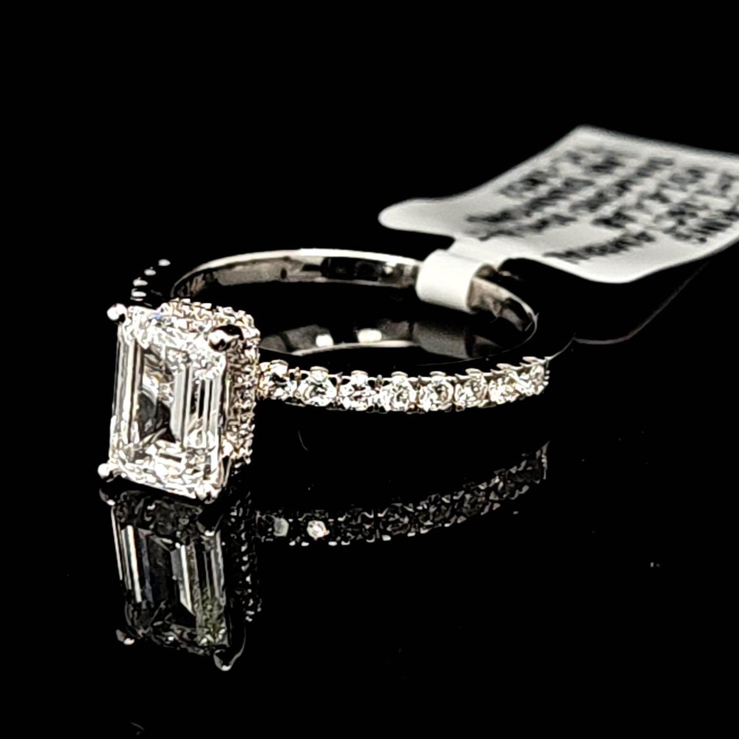 EMERALRD ENGAGEMENT RING
