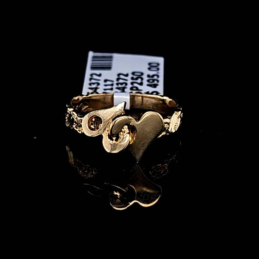 DOUBLE HEART RING