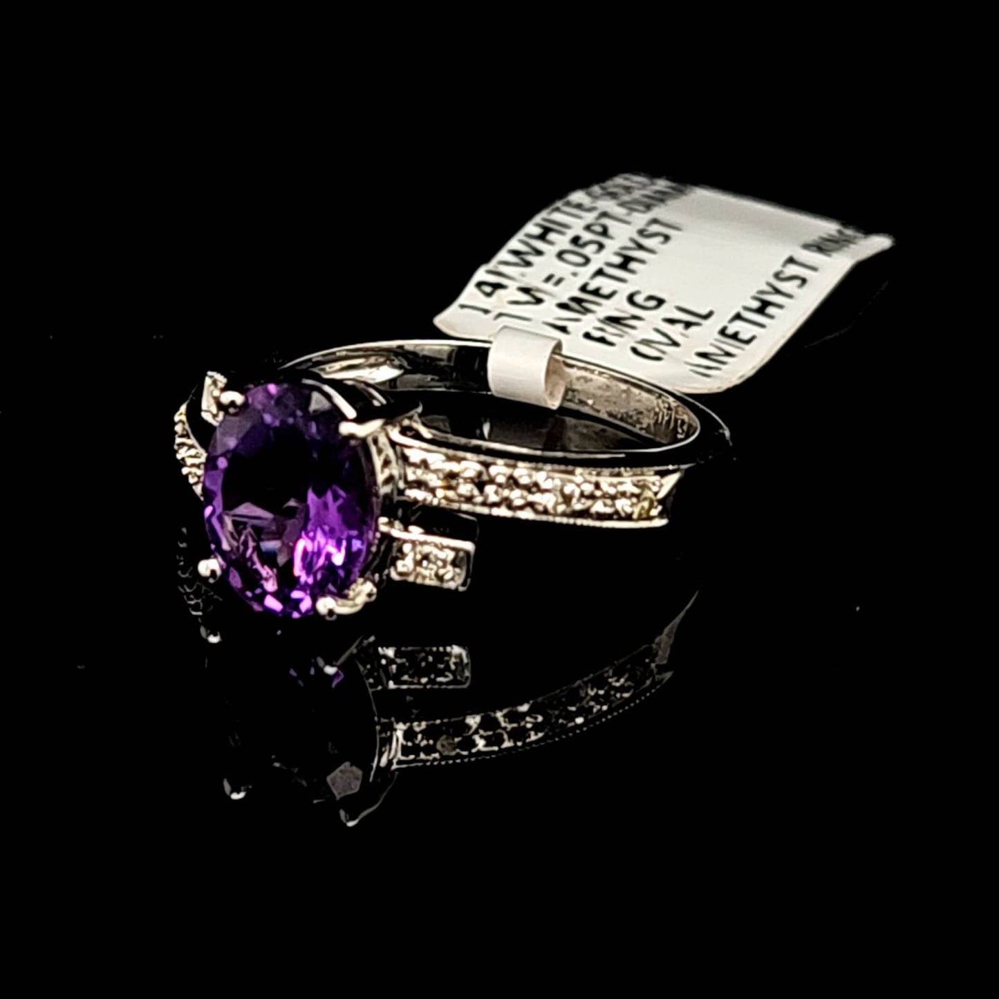 OVAL AMETHYST