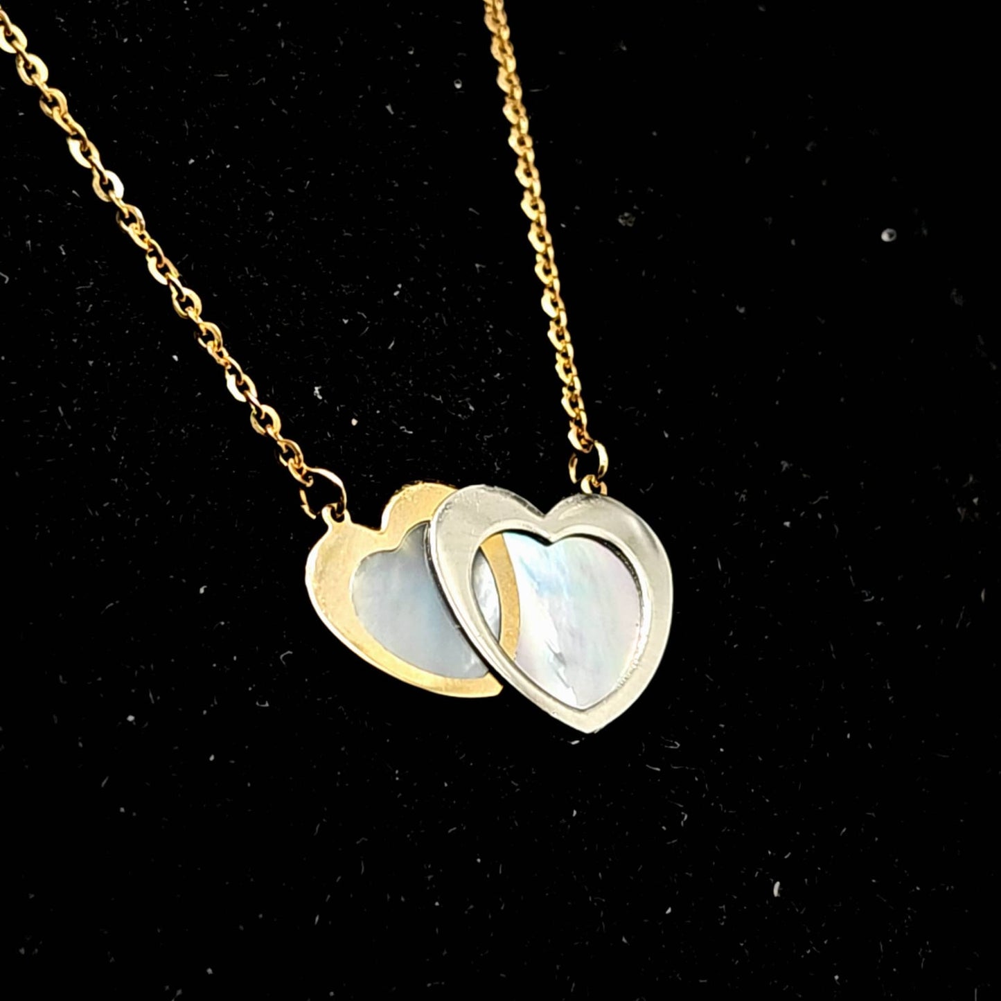MOP HEART NECKLACE