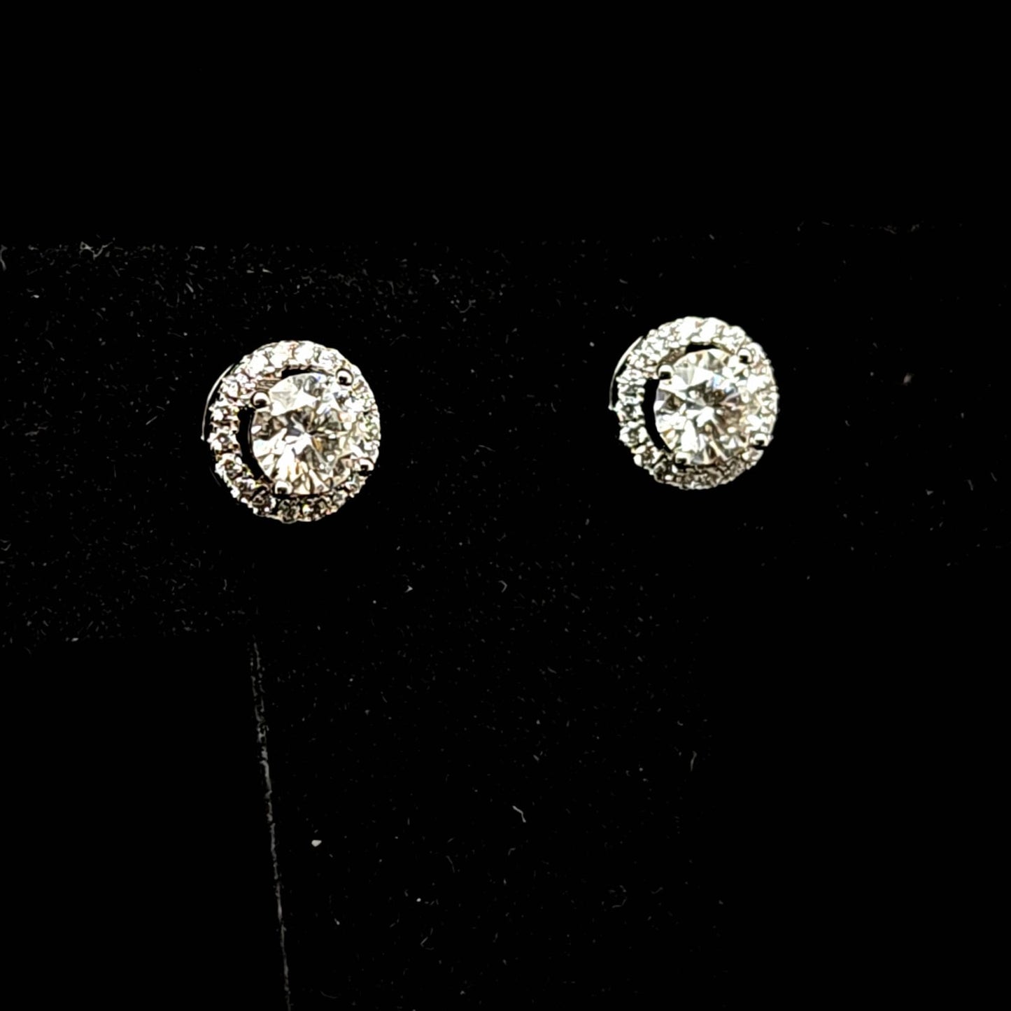 SILVER STUD EARRINGS