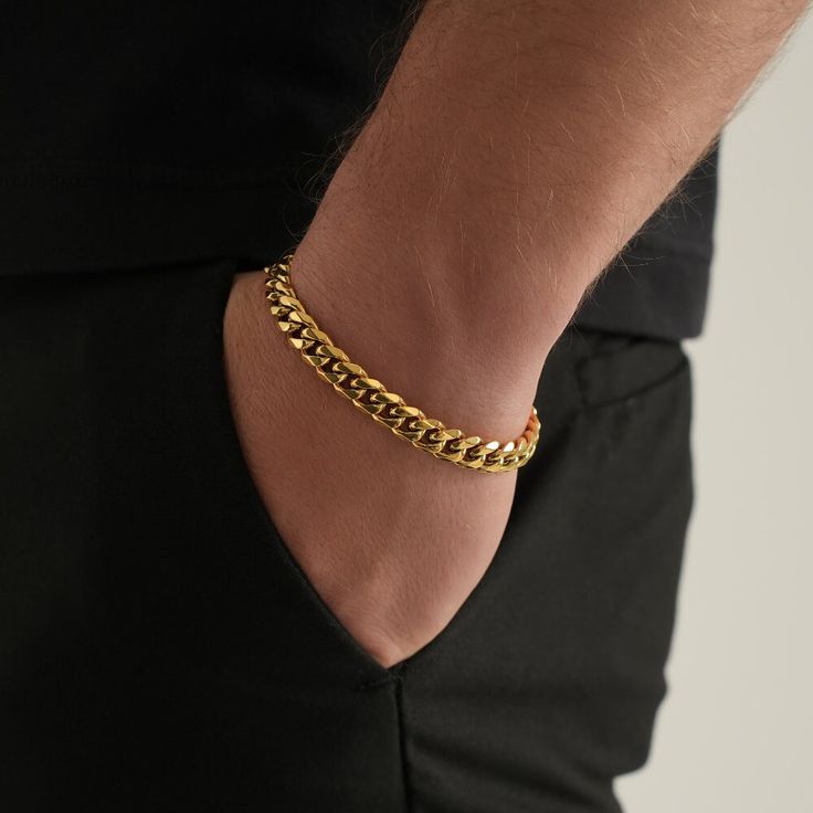 MEN GOLD BRACELETS