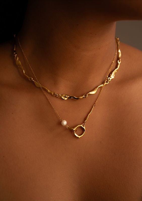 WOMEN GOLD NECKLACES