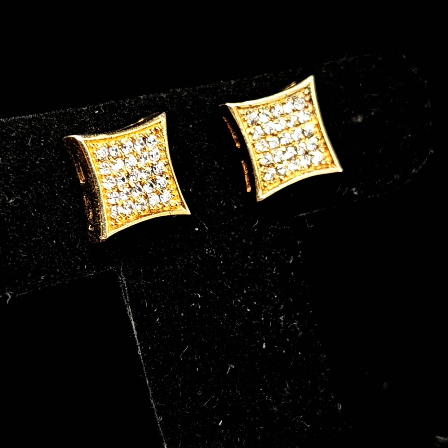 CZ SQUARE EARRING