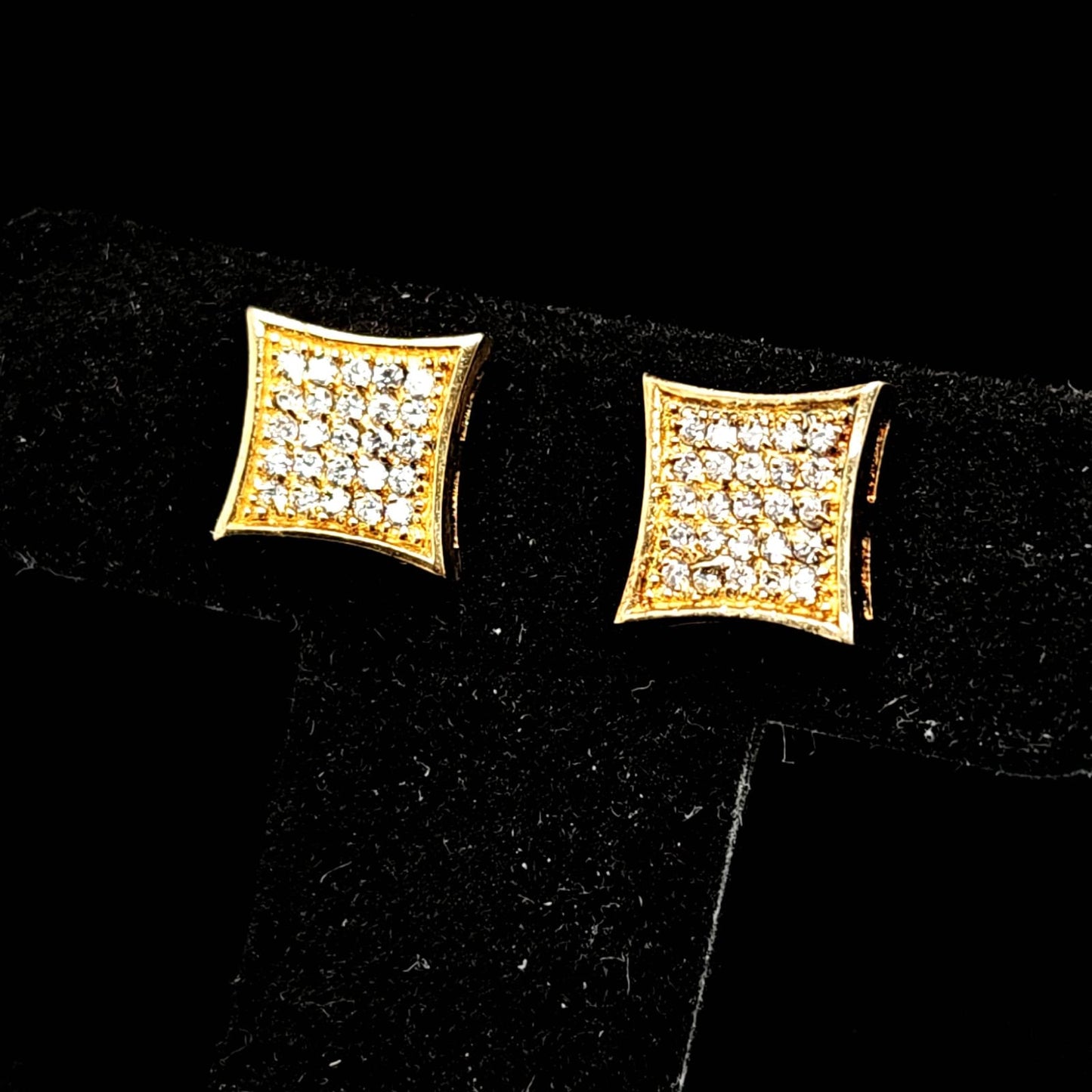 CZ SQUARE EARRING