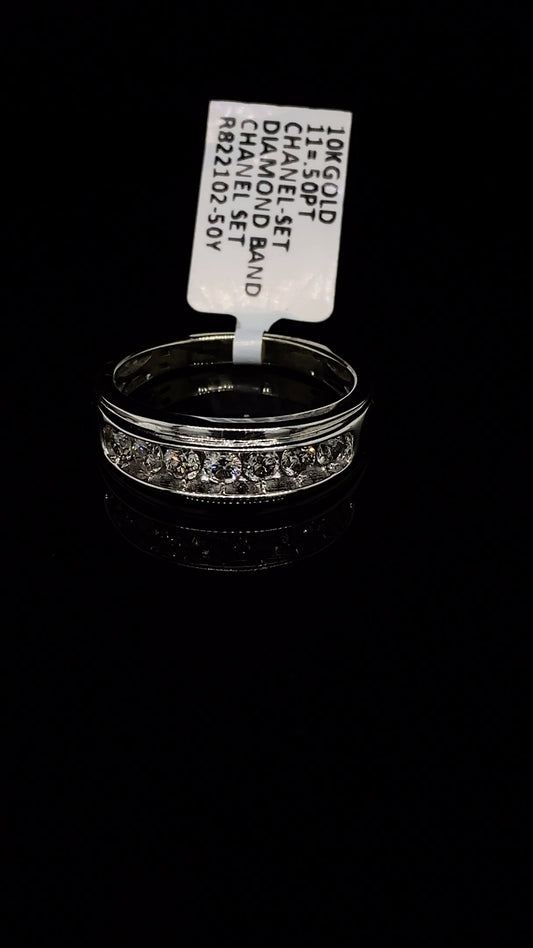 DIAMOND MEN WEDDING BAND