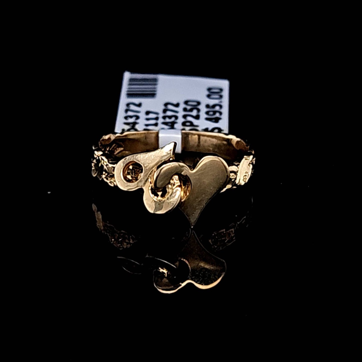 DOUBLE HEART RING