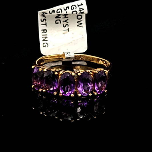 5 OVAL AMETHYIST