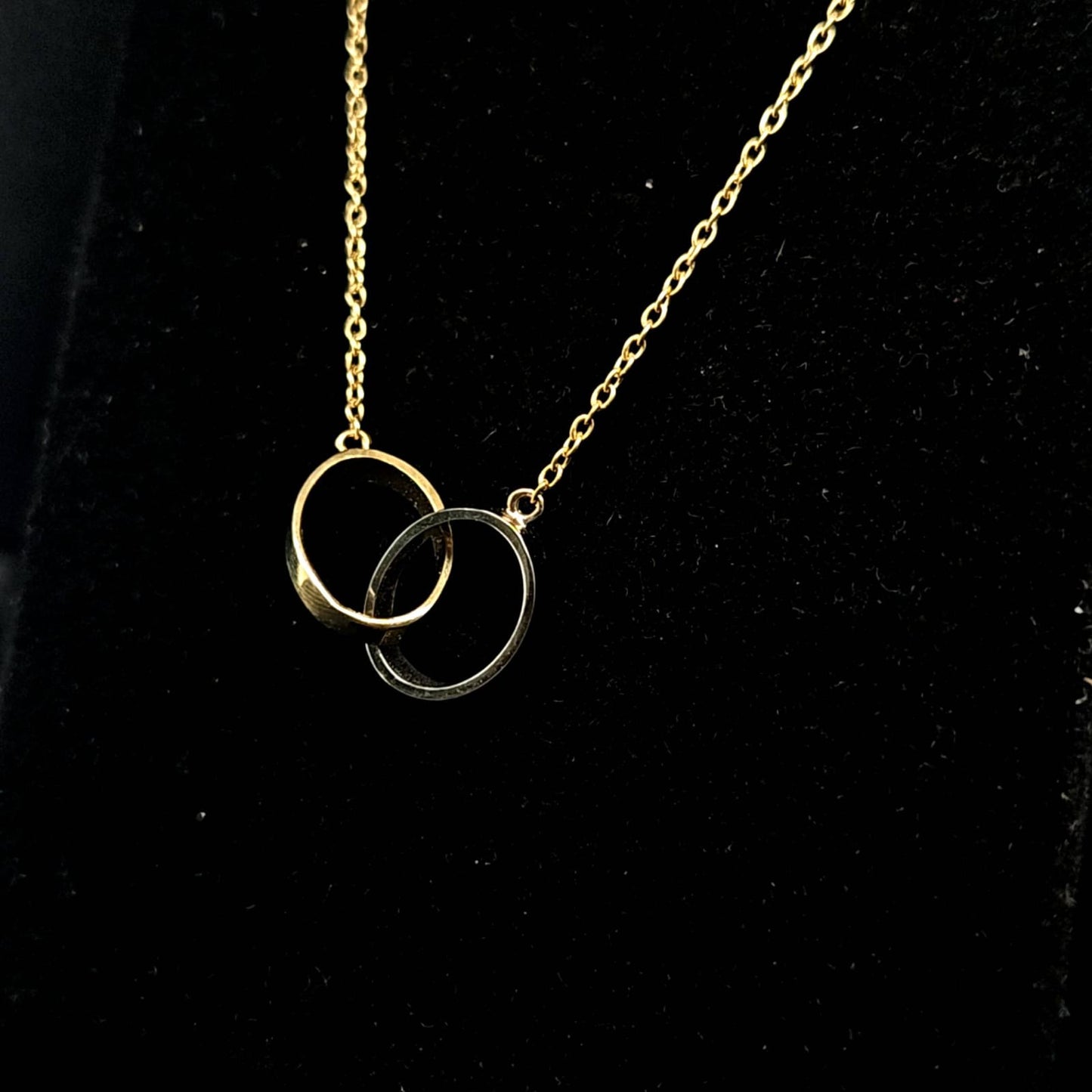 2 RINGS NECKLACE