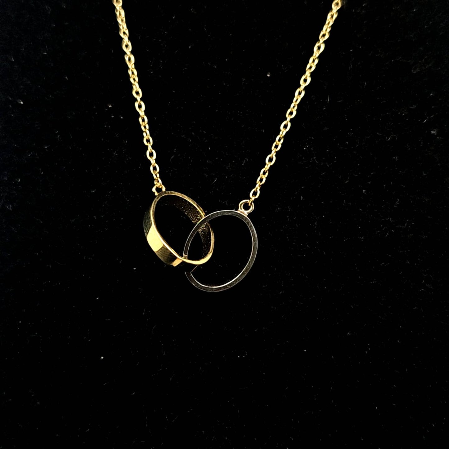 2 RINGS NECKLACE