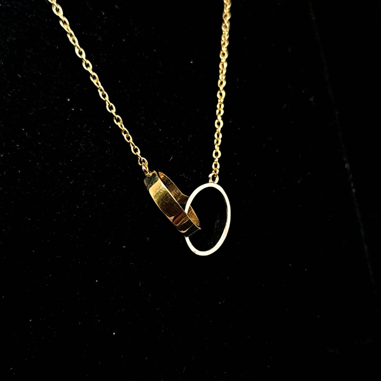 2 RINGS NECKLACE