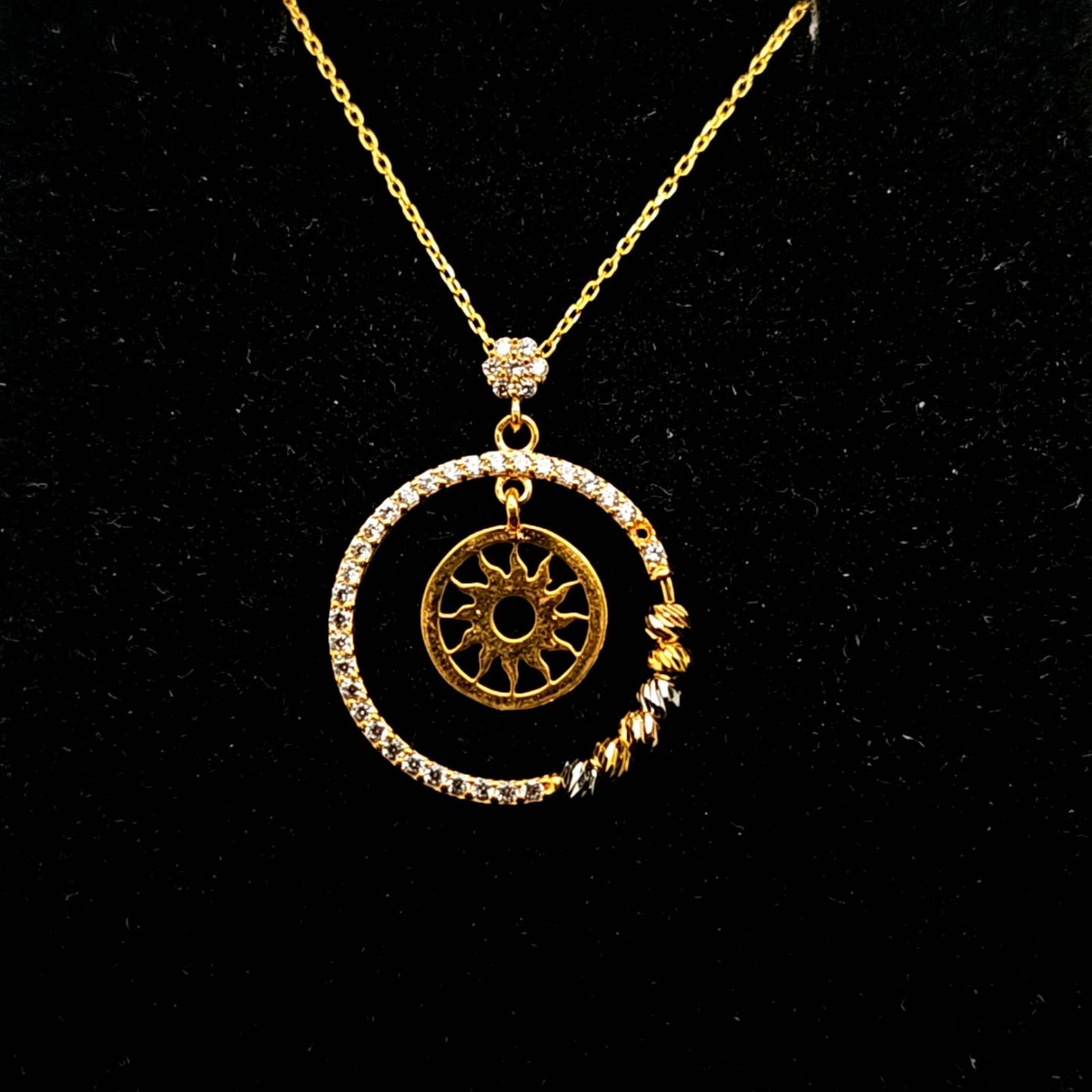 SUN BALL NECKLACE