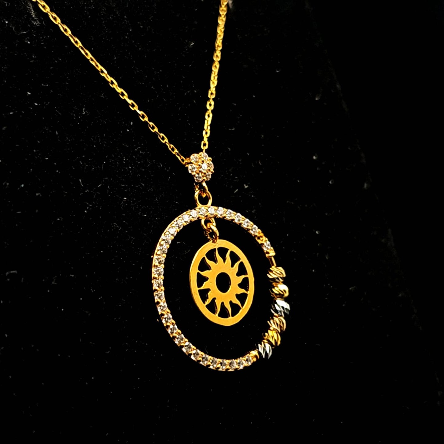 SUN BALL NECKLACE