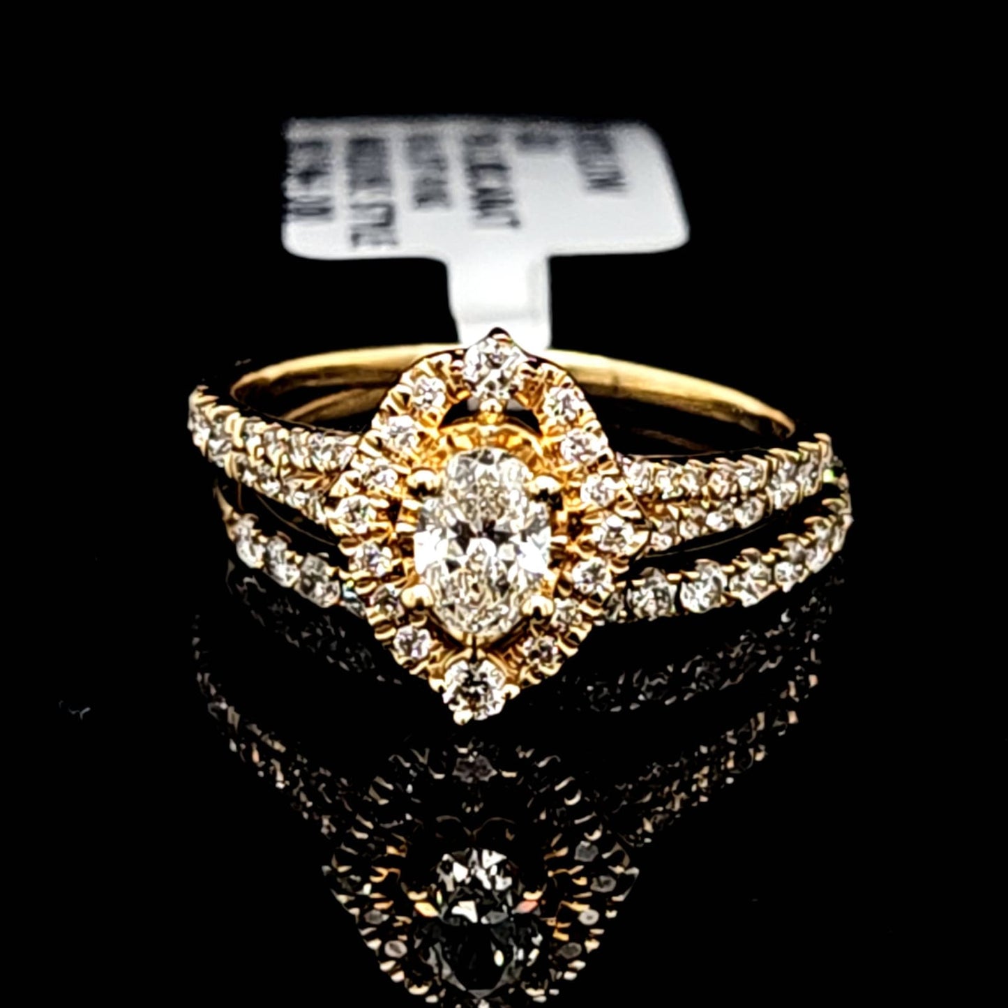 CLUSTER MARQUISE RING